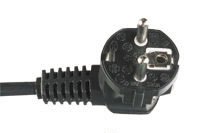 Schuko mains plug